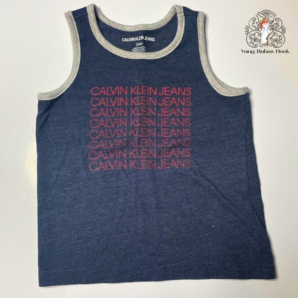 Calvin Klein Jeans 24 Month Dark Gray Tank Too PRELOVED